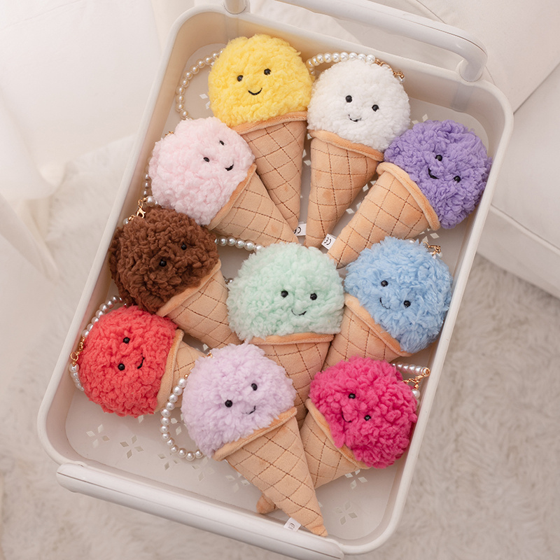 Food Snacks Gifts - 귀여운 만화 아이스크림 플러시 장난감 박제