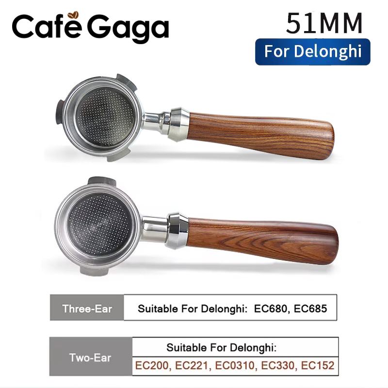Delonghi Espresso Dedica 685 - 51mm 커피 바텀리스 포터필터 네이키드 (델롱기