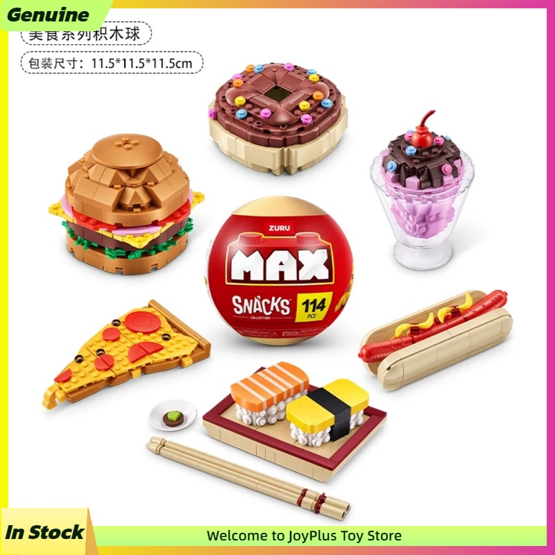 Food Snacks Gifts - ZURU MAX 스낵 블라인드 박스 빌딩
