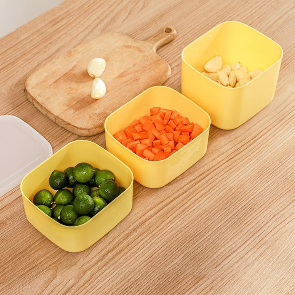 4.7 * 2.5'' 냉장고용 슬라이스 치즈 용기 뚜껑 - Yellow Food Snacks 리뷰 및 가격