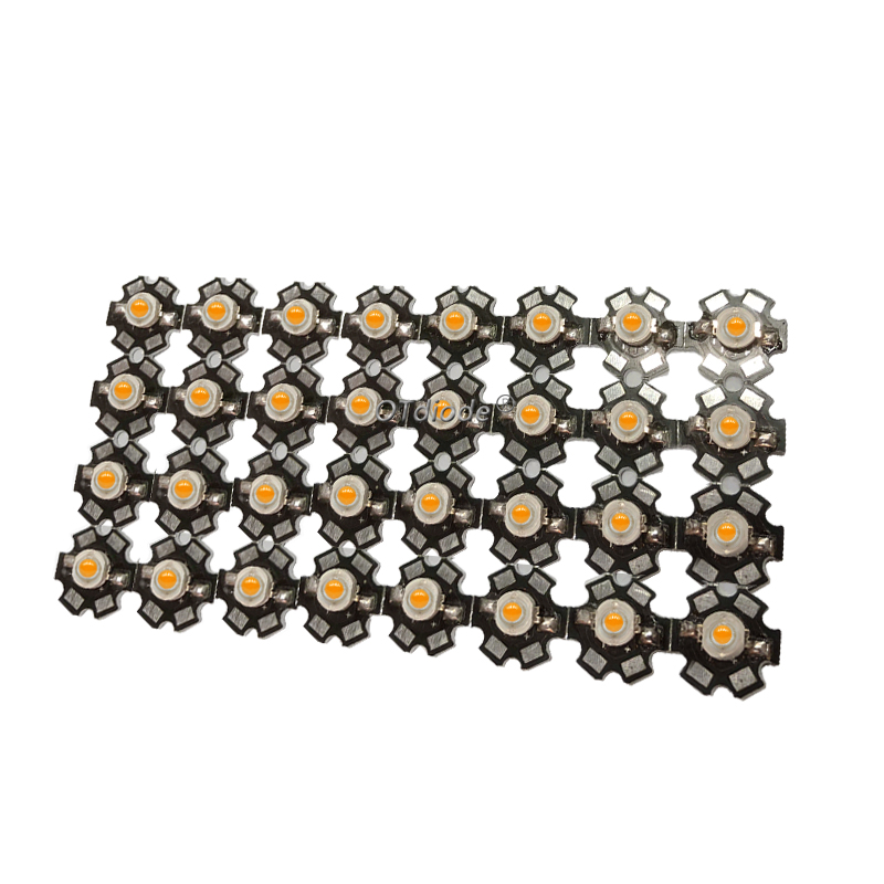 도매 100pcs 1W 3W 높은 전원 LED 다이오드 - Yellow Food Snacks 리뷰 및 가격
