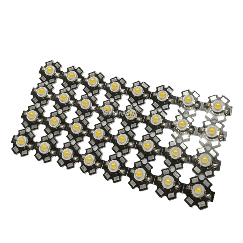 도매 100pcs 1W 3W 높은 전원 LED 다이오드 - Yellow Food Snacks 리뷰 및 가격