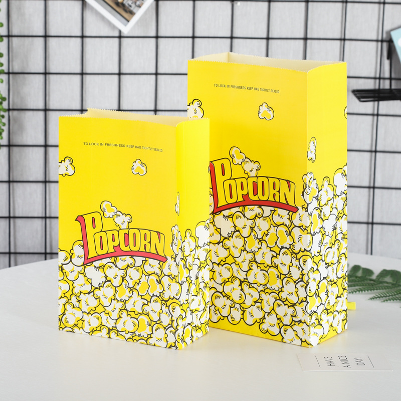 10/20/30/50/100PCS 노란 종이 가방 휴일 - Yellow Food Snacks 리뷰 및 가격