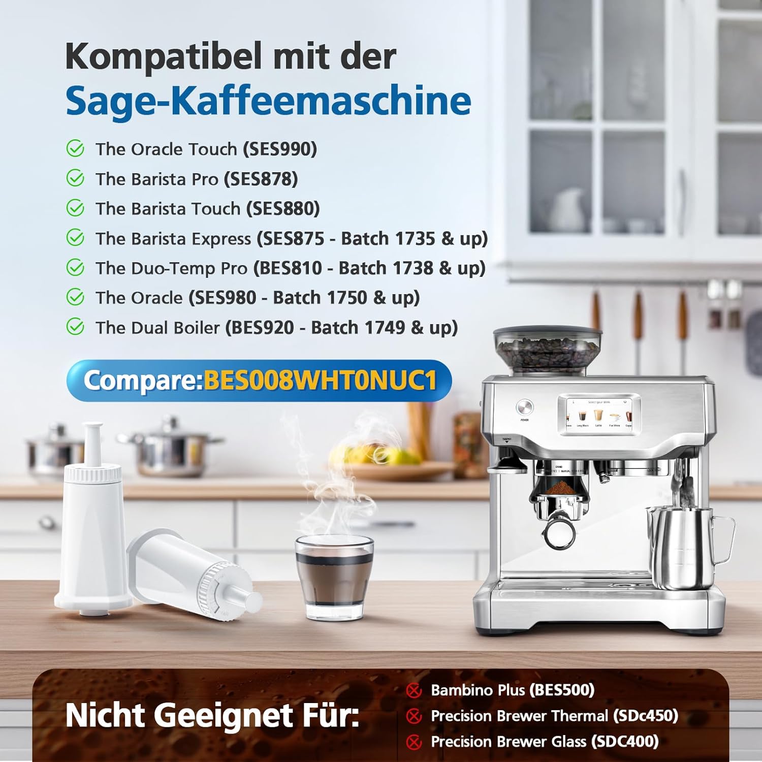 브레빌 바리스타 터치 에스프레소 머신 BES880, 바 - Breville Espresso Barista Touch 리뷰 및 가격