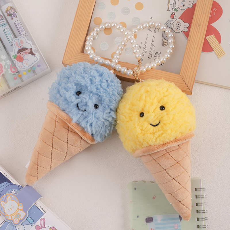 귀여운 만화 아이스크림 플러시 장난감 박제 음식 스낵  - Food Snacks Gifts 리뷰 및 가격
