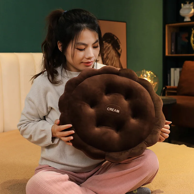 42cm 플러시 샌드위치 비스킷 베개, 귀여운 시뮬레이 - Food Snacks Gifts 리뷰 및 가격