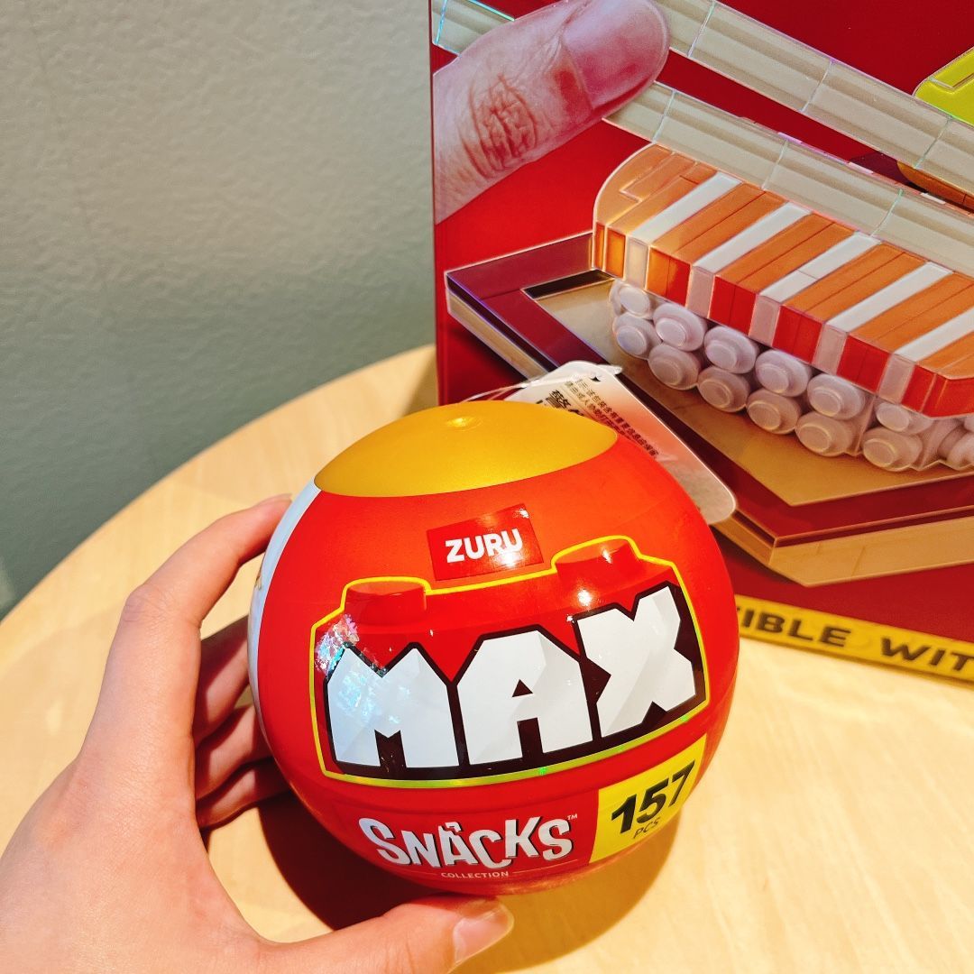 ZURU MAX 스낵 블라인드 박스 빌딩 블록 미니 스 - Food Snacks Gifts 리뷰 및 가격