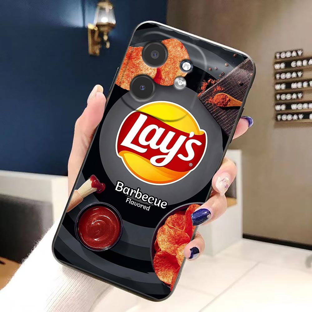 스낵 푸드 감자 L-Lay's 커버 폰 케이스 (인피닉 - Logo Food Snack 리뷰 및 가격