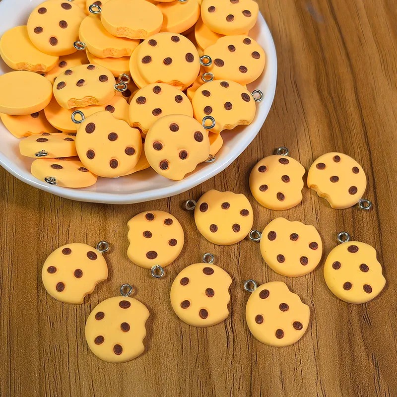 10개 귀여운 깨진 쿠키 비스킷 레진 참, 만화 간식  - Food Snacks To Make 리뷰 및 가격