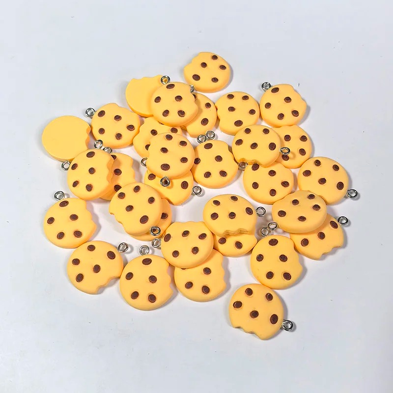 10개 귀여운 깨진 쿠키 비스킷 레진 참, 만화 간식  - Food Snacks To Make 리뷰 및 가격
