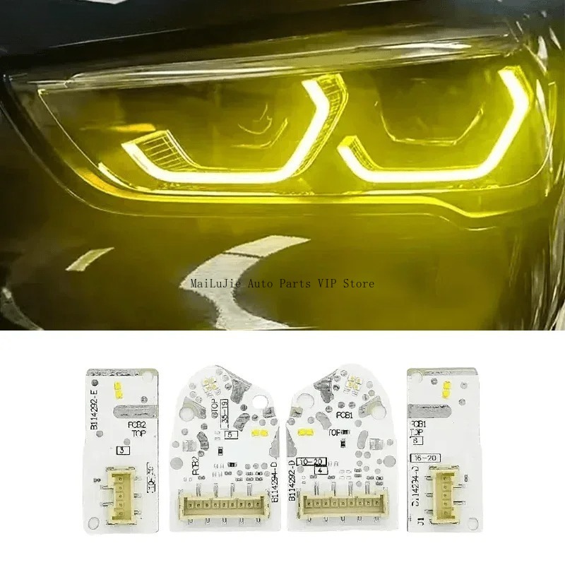 BMW X1 F49 2020-2022 헤드라이트용 노란 - Yellow Food Snacks 리뷰 및 가격