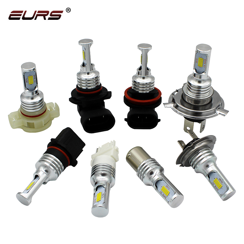 EURS 2PCS H7 Led 안개등 H4 H1 Led - Yellow Food Snacks 리뷰 및 가격