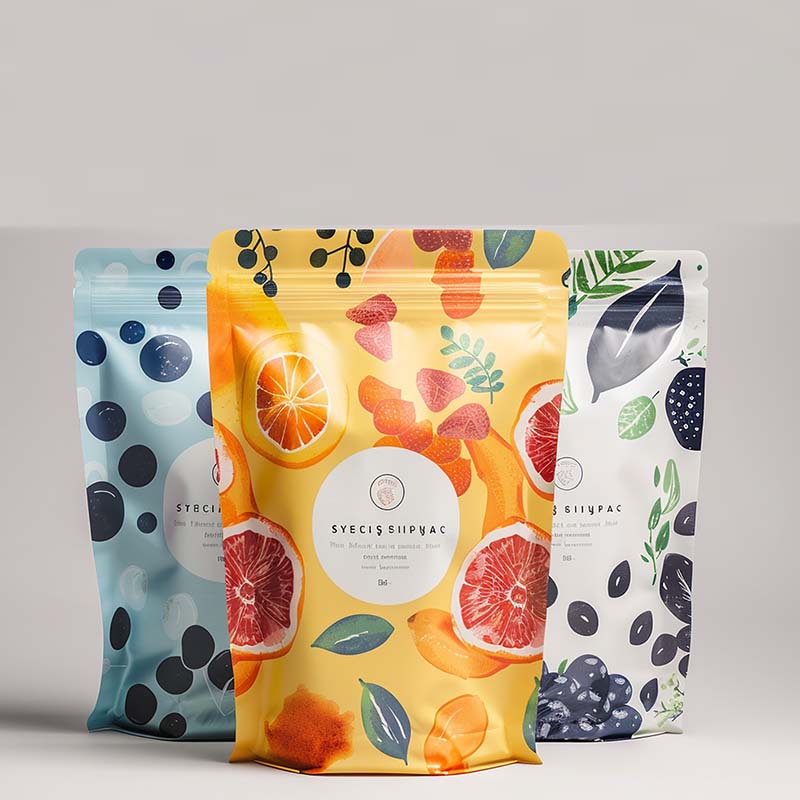 맞춤형 로고가 있는 맞춤형 식품 포장 백, 방습 및 밀 - Logo Food Snack 리뷰 및 가격