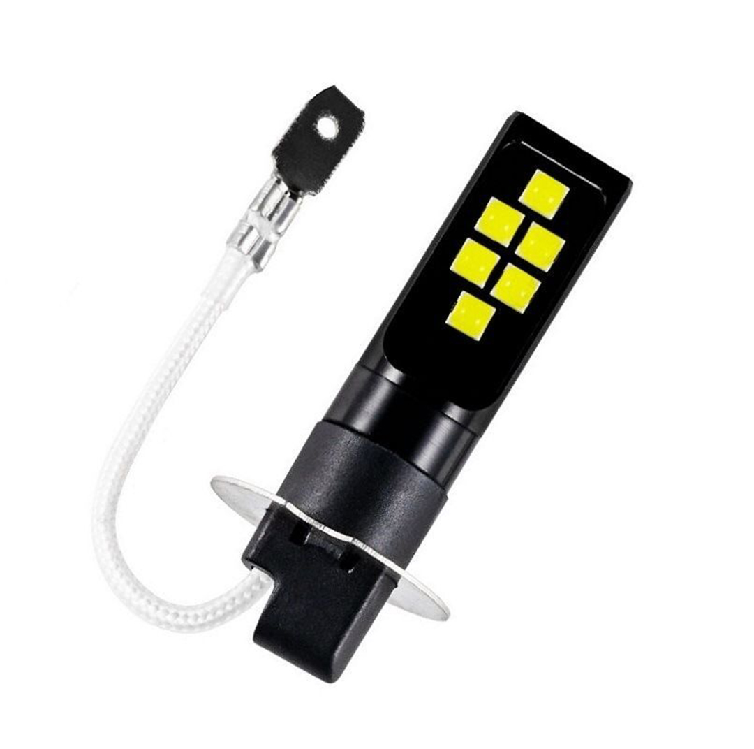 2Pcs 자동차 H3 LED 안개등 업그레이드 3030 - Yellow Food Snacks 리뷰 및 가격
