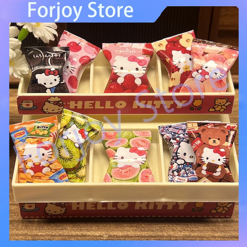 헬로 키티 미니어처 스낵 가방 수제 종이 모델 미니어처 - Food Snacks Gifts 리뷰 및 가격